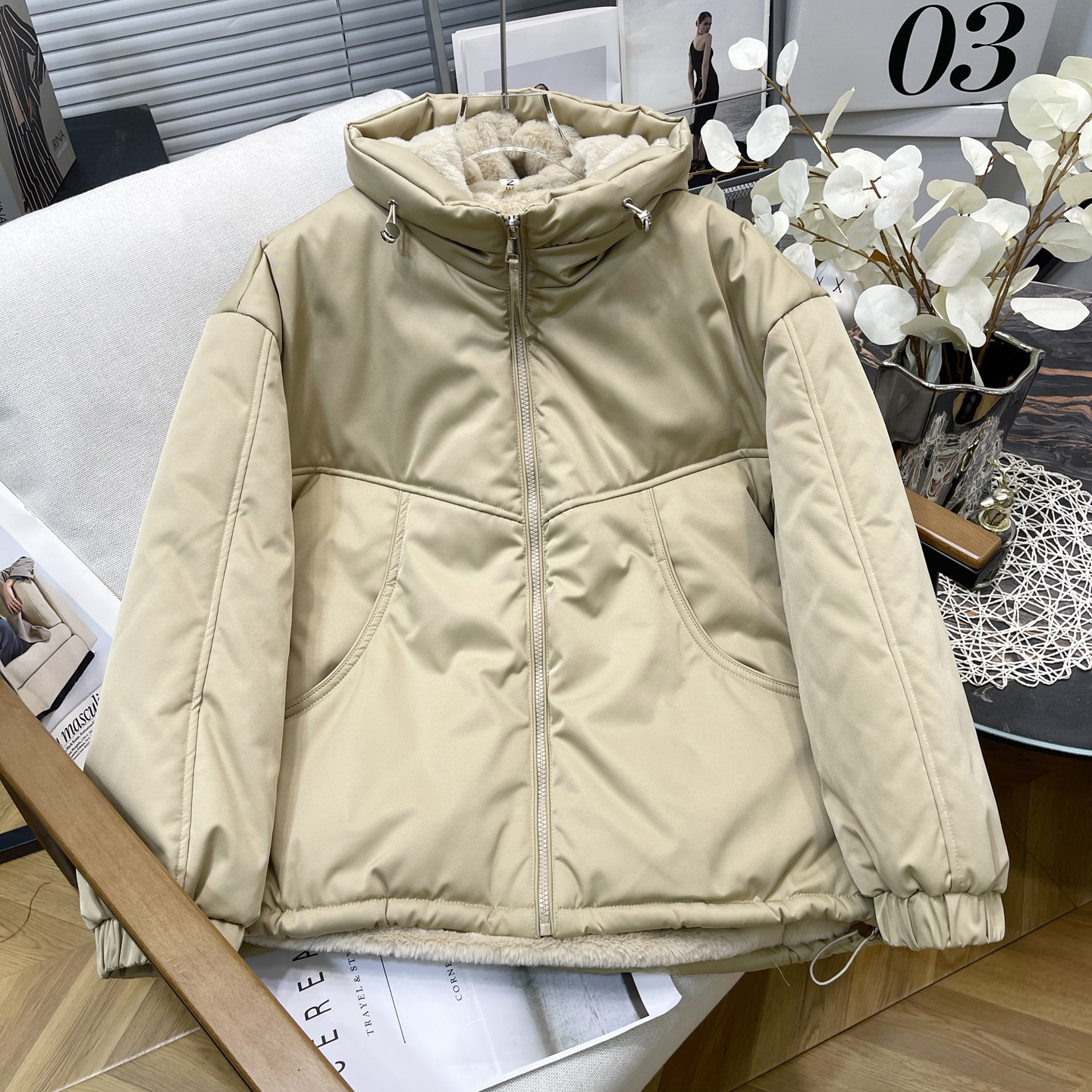 胡子叔大码女装冬季新款复古连帽棉衣女胖mm保暖显瘦加绒棉服棉袄,女装/女士精品,常规大码外套,淘宝优惠券,粉丝福利购,淘宝优惠卷