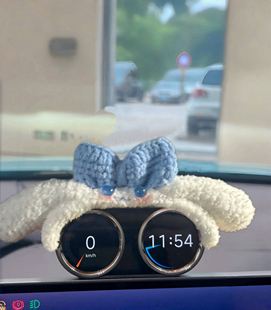 玉桂适用于米SU7双仪表盘瓦力装饰创意屏幕摆件内饰改装内饰用品