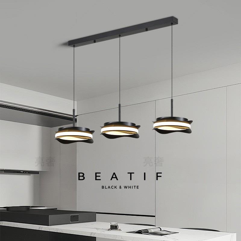 亮奢意式轻奢餐厅灯极简设计新款现代简约护眼客厅餐桌灯吧台吊灯