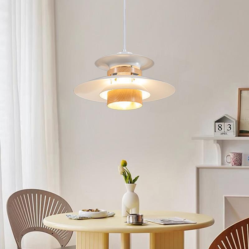 侘寂风日式复古ph5摇臂餐厅吊灯可移位餐桌吧台饭厅书房民宿灯具