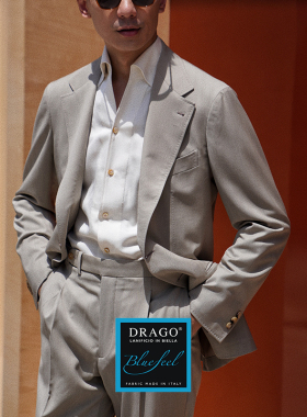 CM那不勒斯皇后意大利Drago140支Bluefeel卡其solaro套装413