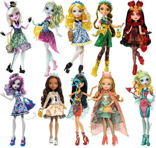 新款正版怪物高中娃娃玩具配件