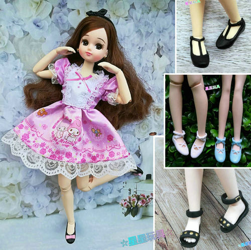 obitsuOB24小布娃娃素体可穿鞋子