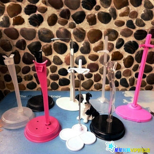 现货娃娃配件怪高licca可儿小布沙龙富兰克林兵人卡腰ST超模支架