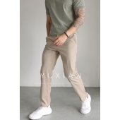 春夏男士 YUXIAN轻盈薄款 修身 直筒长裤 透气弹力抗皱男士 商务休闲裤