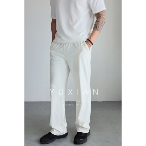 YUXIAN凉感抗菌速干运动直筒长裤