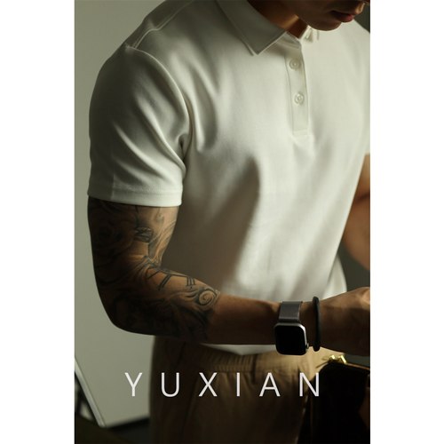 余闲四季短袖通勤休闲柔软POLO衫