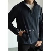 男士 立领休闲通勤夹克梭织速干四面弹外套春秋季 旅行家系列