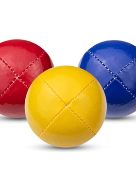 63MM纯色系90g专业杂耍球小丑手抛球Juggling Balls