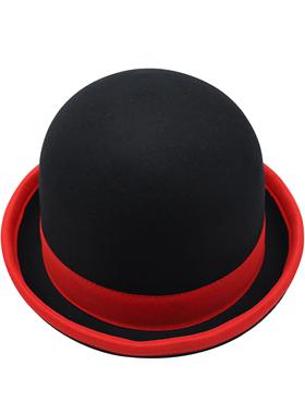Manipulation Hats 不倒翁三层羊绒杂耍帽抛帽圆顶礼帽--头围59CM
