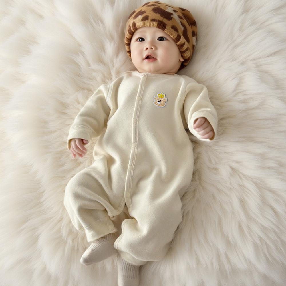 秋冬加绒婴儿连体衣幼儿睡衣新生儿保暖爬服宝宝哈衣外出冬装A类,童装/婴儿装/亲子装,连身衣/爬服/哈衣,淘宝优惠券,粉丝福利购,淘宝优惠卷