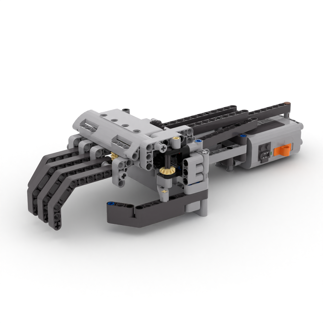 小小工程师国产积木机器人套装机械臂模型diy科技拼装手指运动MOC
