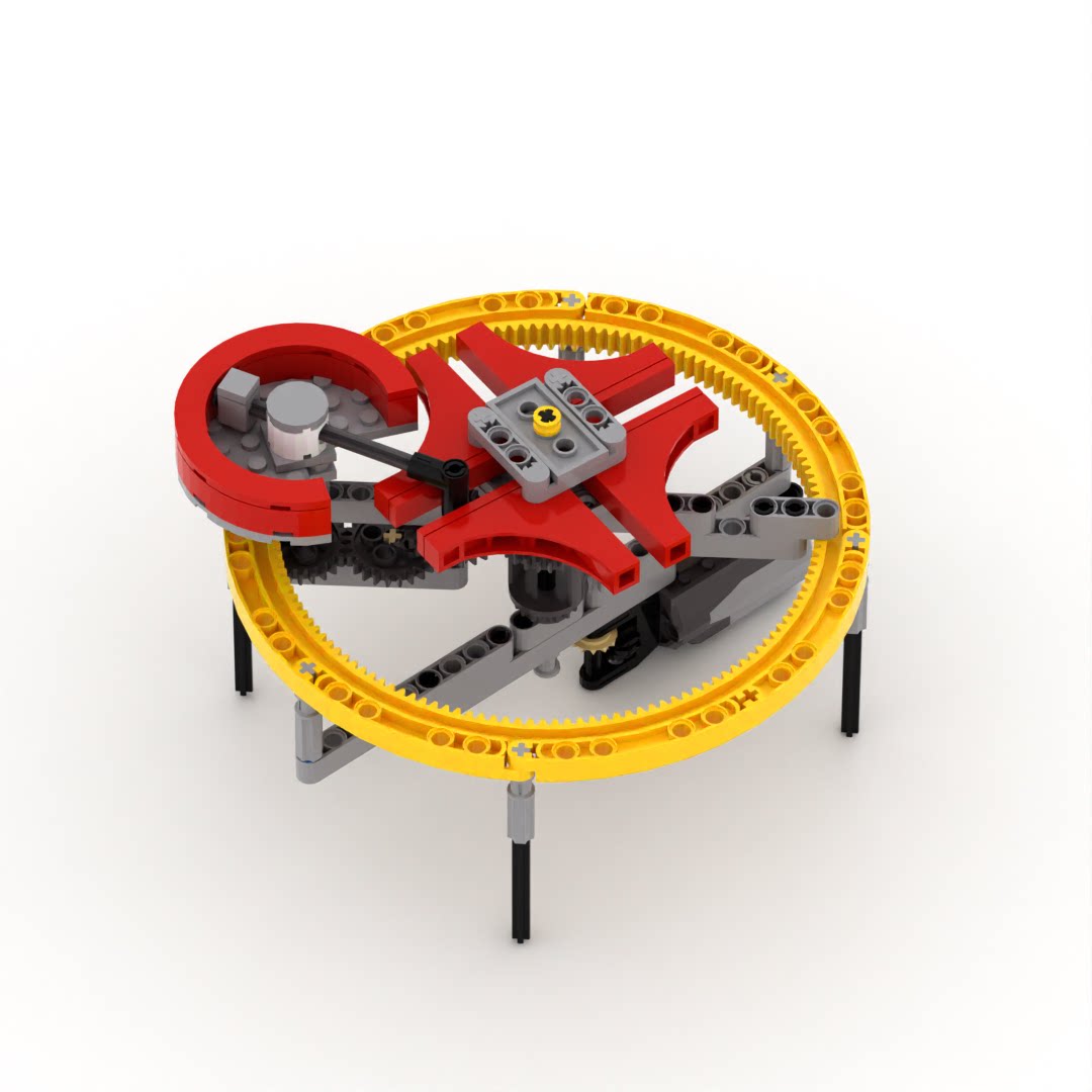 小小工程师国产积木科技机械模型拼装行星齿轮马其他十字机构套装