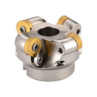 R10面铣刀盘R8圆弧开粗刀盘数控圆鼻铣刀盘BRC装RCMT2006圆弧R10