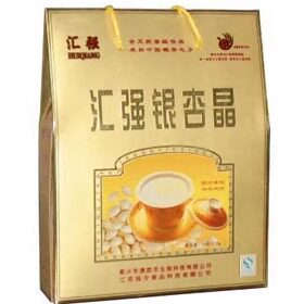 汇强银杏礼盒奶茶白果粉冲饮品