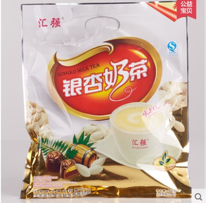 速发泰兴特产 汇强银杏奶茶 银杏晶袋装奶茶  包邮