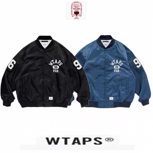 官网折扣】WTAPS TEAM JACKET NYLON TWILL校队夹克外套男女26SS