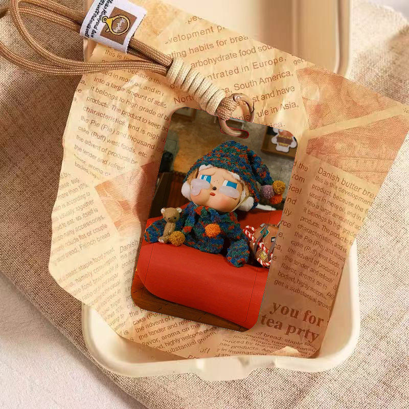 红蓝毛线衣哭娃可爱饭卡套公交地铁门禁工牌证件保护套挂包防丢绳,文具电教/文化用品/商务用品,卡套/证件套,淘宝优惠券,粉丝福利购,淘宝优惠卷