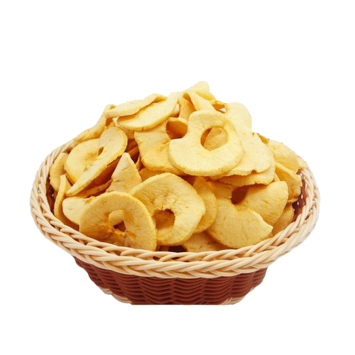 【酷秦】礼县苹果脆片原味4袋真空脱水红富士水果干航空食品0添加