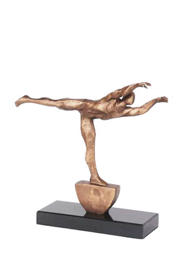 简约后现代冷铸铁艺术人体雕塑品