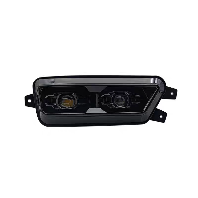 解放JH6激光魔方透镜雾灯LED双透镜原车改装超亮可拆卸前雾灯总成