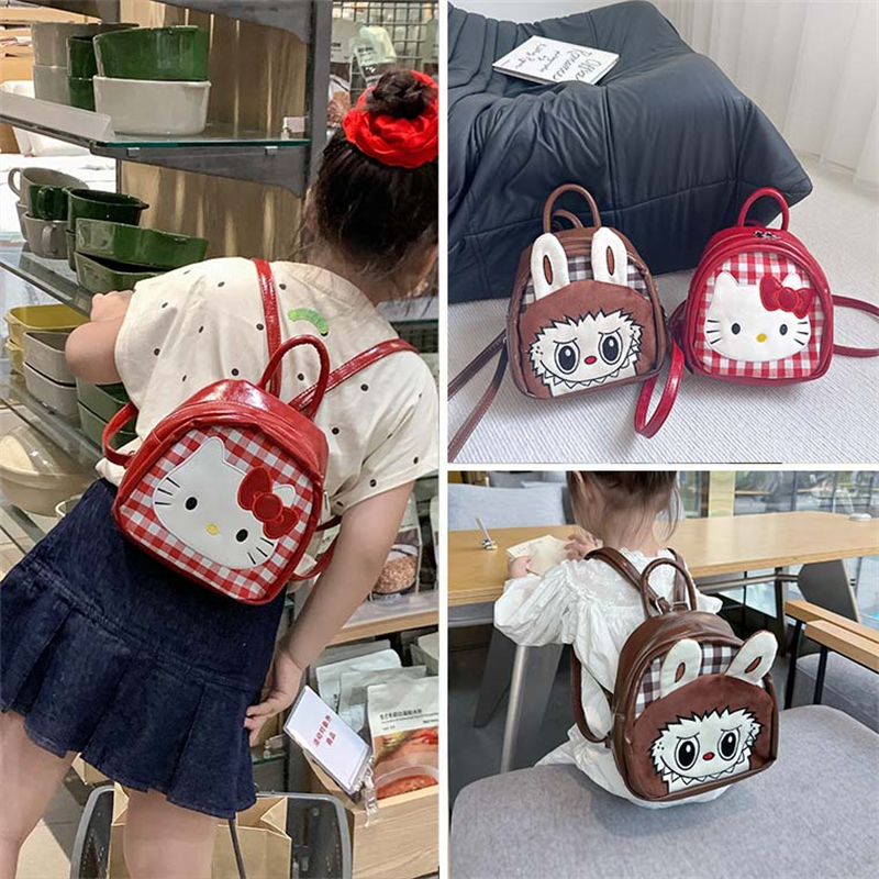 儿童包包2025新款网红洋气女童宝宝迷你双肩包可爱卡通小女孩背包