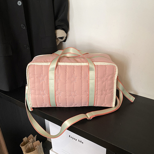 大容量手提包包女2025新款简约时尚通勤单肩包妈咪包母婴产检包