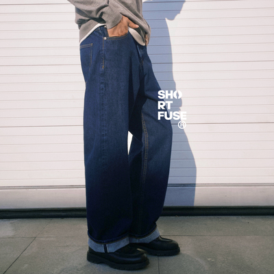 14oz赤耳丹宁原牛牛仔裤男