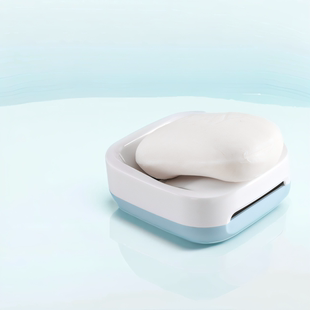 沥水肥皂盒创意家用双层香皂盒便携式 浴室卫生间肥皂置物架新款