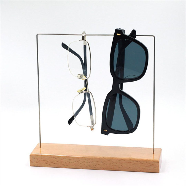 眼镜收纳盒家用客厅墨镜太阳镜收纳架防尘眼镜架眼镜收纳架实木