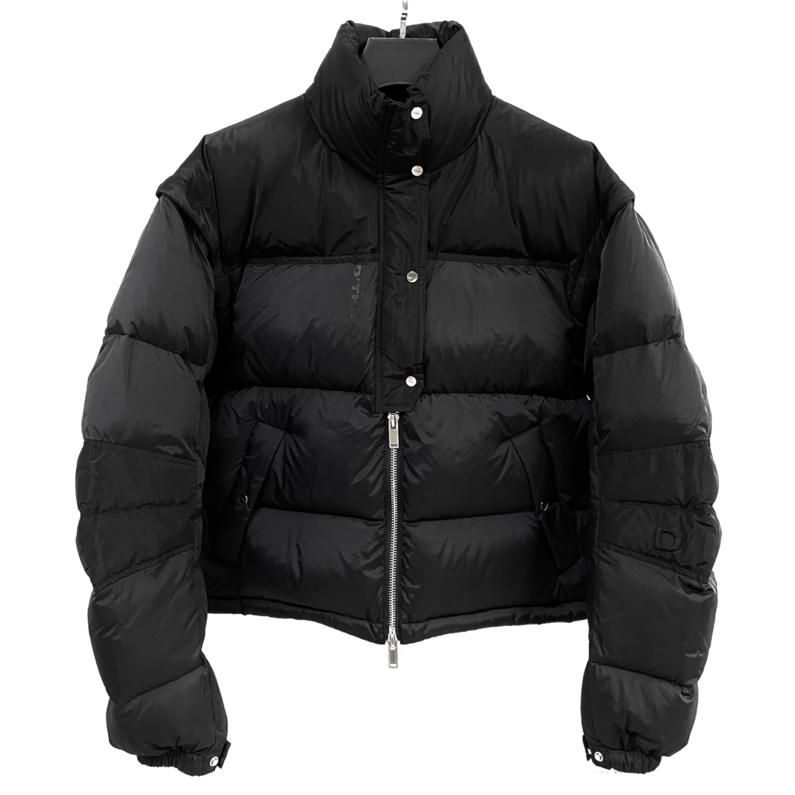 [DTHEREAL]22FW潮牌新款可拆卸袖马甲加厚保暖短款羽绒服外套