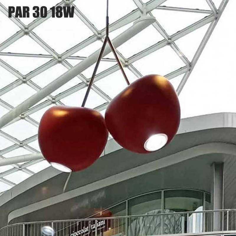 意大利樱桃造型橱窗吧台餐厅吊灯