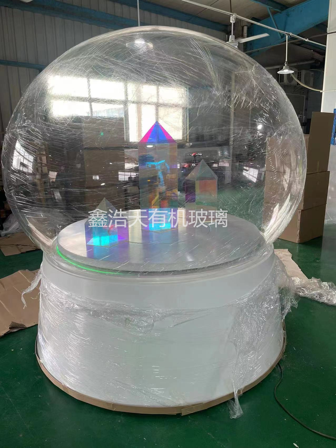 展示球开业启动球场景装饰大半球