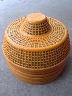 塑料胶帽特价海南竹编斗笠帽 舞蹈帽子小赶海舞蹈道具大人渔民帽