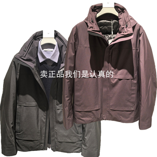 SD1563812九牧王专柜正品2025秋冬新款男休闲鹅绒羽绒服SD1563842