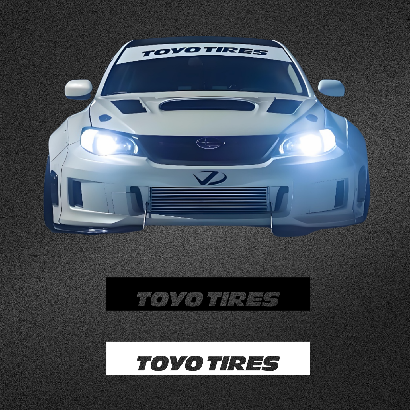 TOYOTIERS东洋前挡玻璃遮阳贴纸