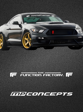 车永佳 福特野马mustang前挡玻璃遮阳贴纸美式肌肉车改装拉花