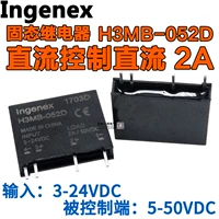 Небольшое твердотельное реле H3MB-052D DC Control DC 2A DC5 12 24V Плата SSR Line