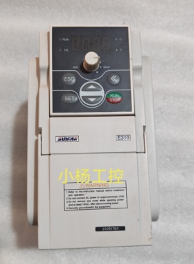 四方变频器E310-2S0007BX 0.75KW 220V原装拆机 线切割专用