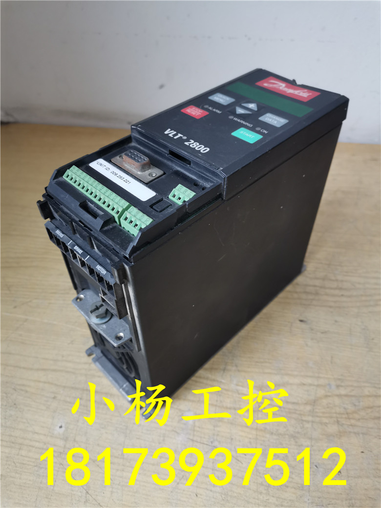 丹佛斯变频器VLT2815PT4B20STR0DBF00A00C1 VLT2800 1.5KW 包好用 电子元器件市场 变频器 原图主图