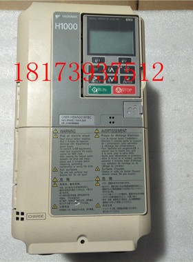 安川H1000变频器 CIMR-HB4A0018FBC 5.5~7.5KW 现货 成色漂亮