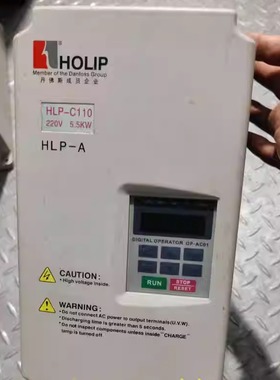 海利普变频器HLP-C110 5.5KW HLP-C11005D521P20二手原装功能包好