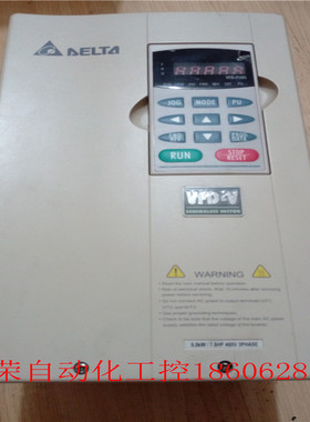 台达变频器VFD055V43A 5.5KW-380V原装拆机包质量