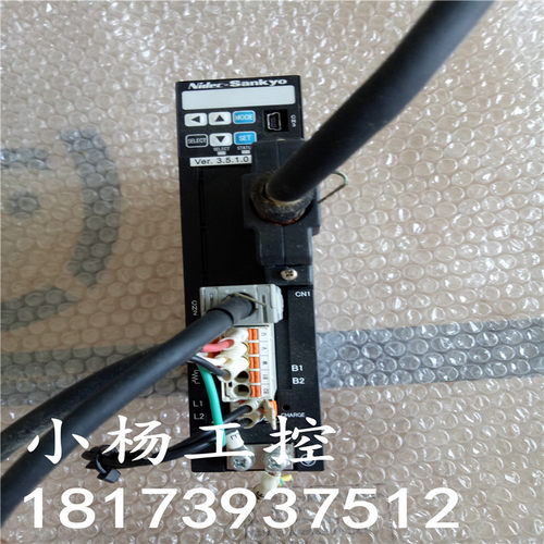 九成新 日本电产三协 DA21221 200W 伺服电机驱动器 拆机现货