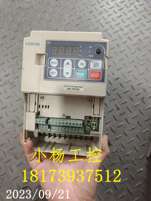 AC70 0.75/1.5KW 拆机变频器 AC70-T3-R75C/1R5P 拆机 功能包好