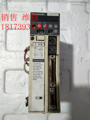 松下伺服驱动器 MSDA013A1A质量保证