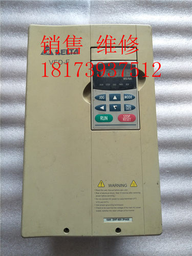 二手拆机台达变频器VFD-F系列|VFD150F43A 15KW 380V 质量保证