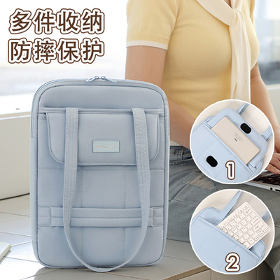 一包多用多隔层收纳手提电脑包
