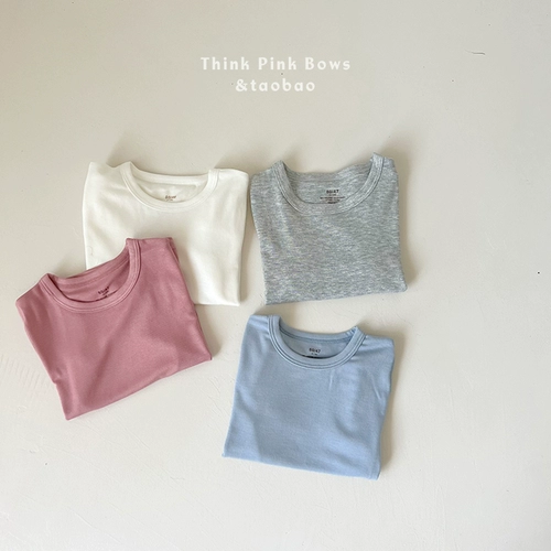 Детская цветная летняя одежда, комфортная летняя футболка подходит для мужчин и женщин для девочек, короткий рукав