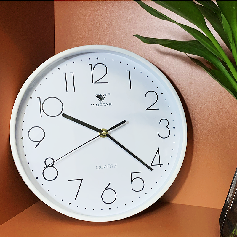 威时达玻璃餐厅客厅简约时尚钟